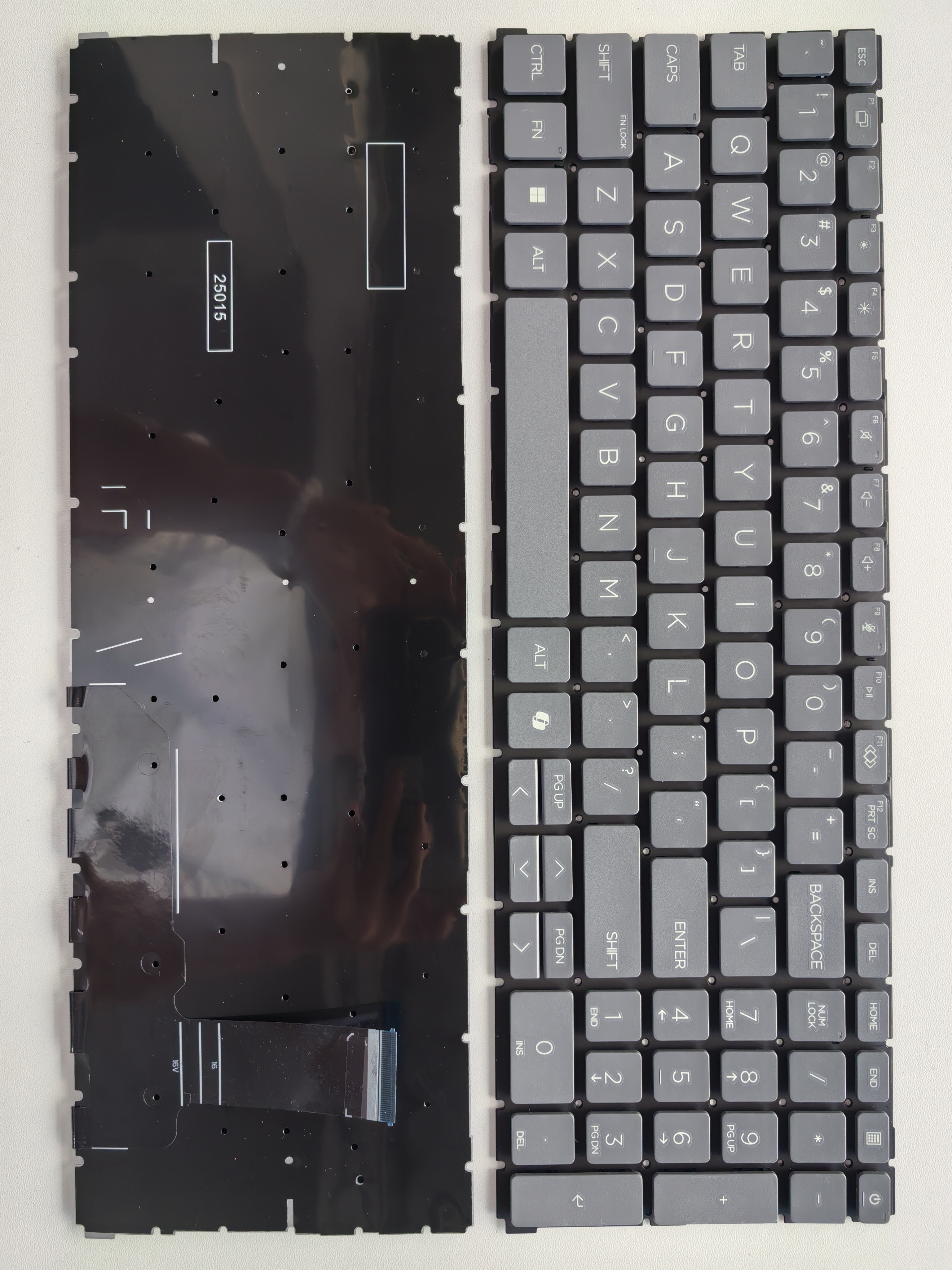 Picture of New Replacement Laptop Keyboard For HP 460G11/465G11 AI key/660G11/665G11 Grey (OEM) US Layout